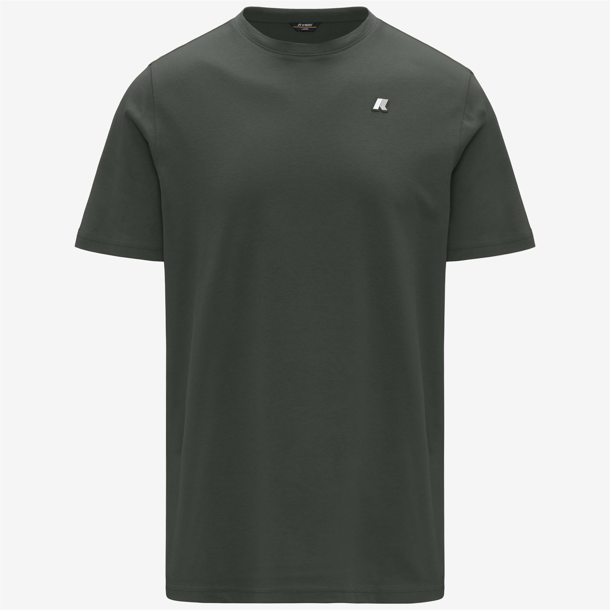 T-Shirts & Top_MAN_ODOM JERSEY PEACH_T-Shirt_GREEN BLACKISH - Commercial 1
