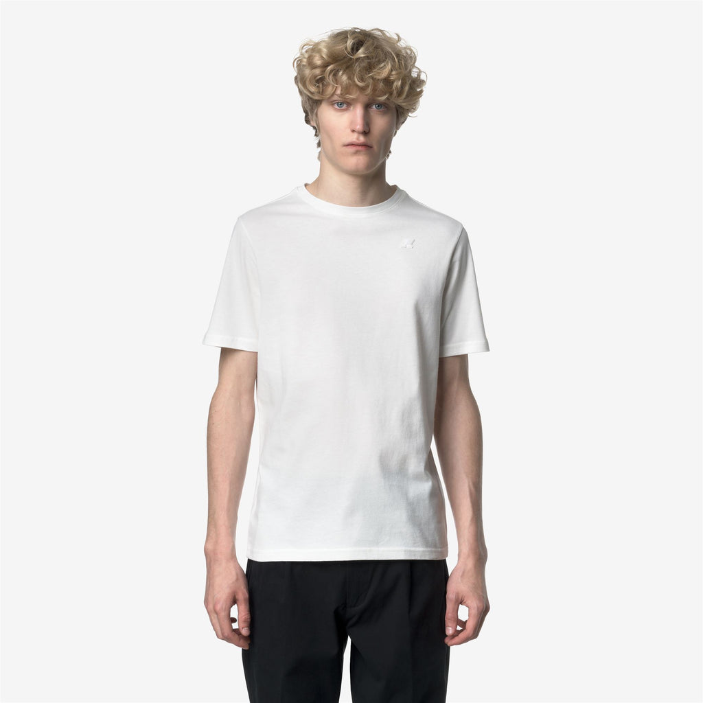 T-Shirts & Top_MAN_ODOM JERSEY PEACH_T-Shirt_White Gardenia - Commercial 4