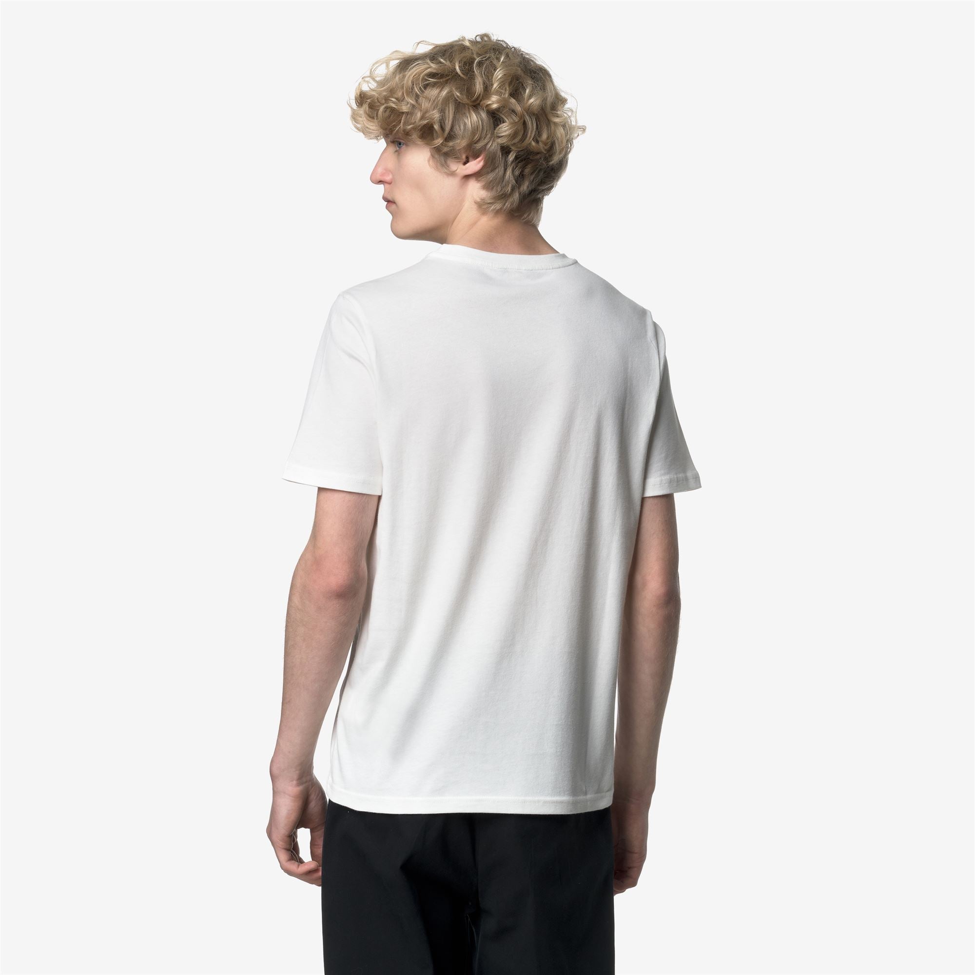 T-Shirts & Top_MAN_ODOM JERSEY PEACH_T-Shirt_White Gardenia - Commercial 6
