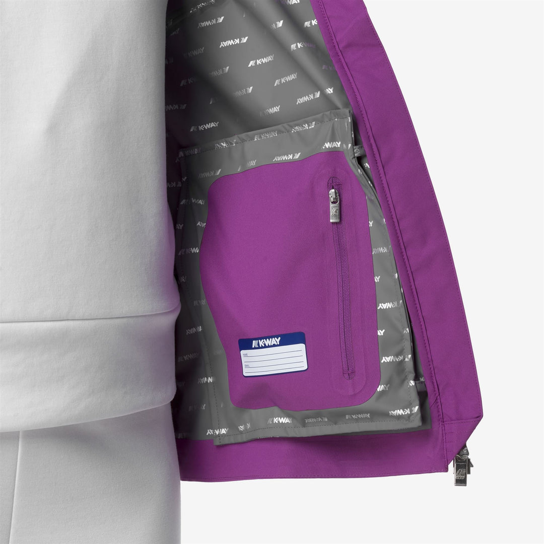 MARGUERITE STRETCH DOT - Jackets - Mid - WOMAN - VIOLET