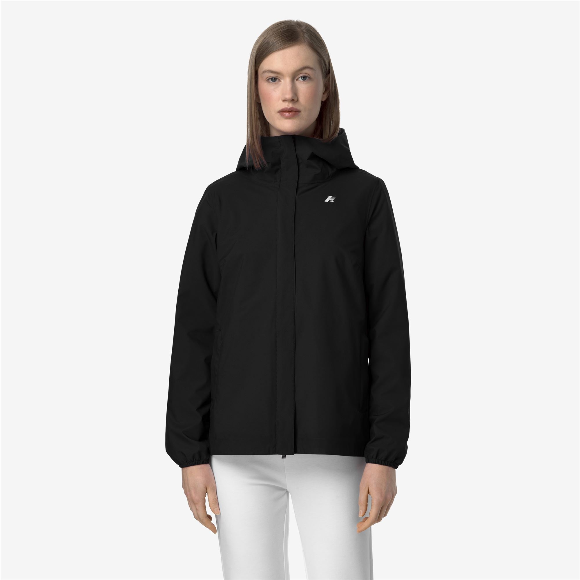 Jackets_WOMAN_MARGUERITE STRETCH DOT_Mid_Black Pure - Commercial 4