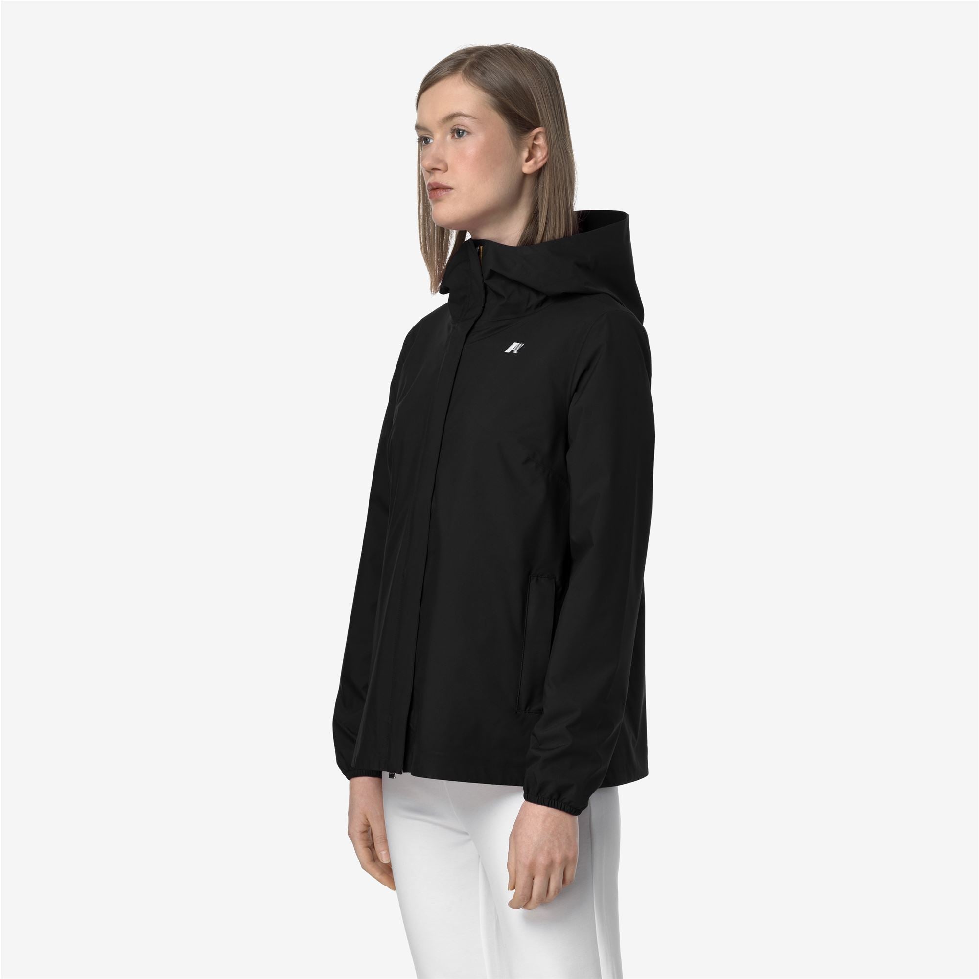 Jackets_WOMAN_MARGUERITE STRETCH DOT_Mid_Black Pure - Commercial 5