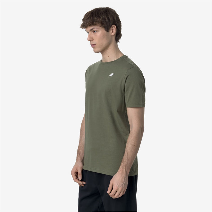 ODOM ASCII CODE JERSEY - T-ShirtsTop - T-Shirt - MAN - GREEN LICHEN