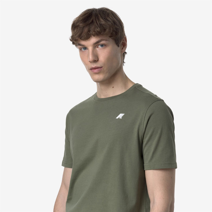 ODOM ASCII CODE JERSEY - T-ShirtsTop - T-Shirt - MAN - GREEN LICHEN