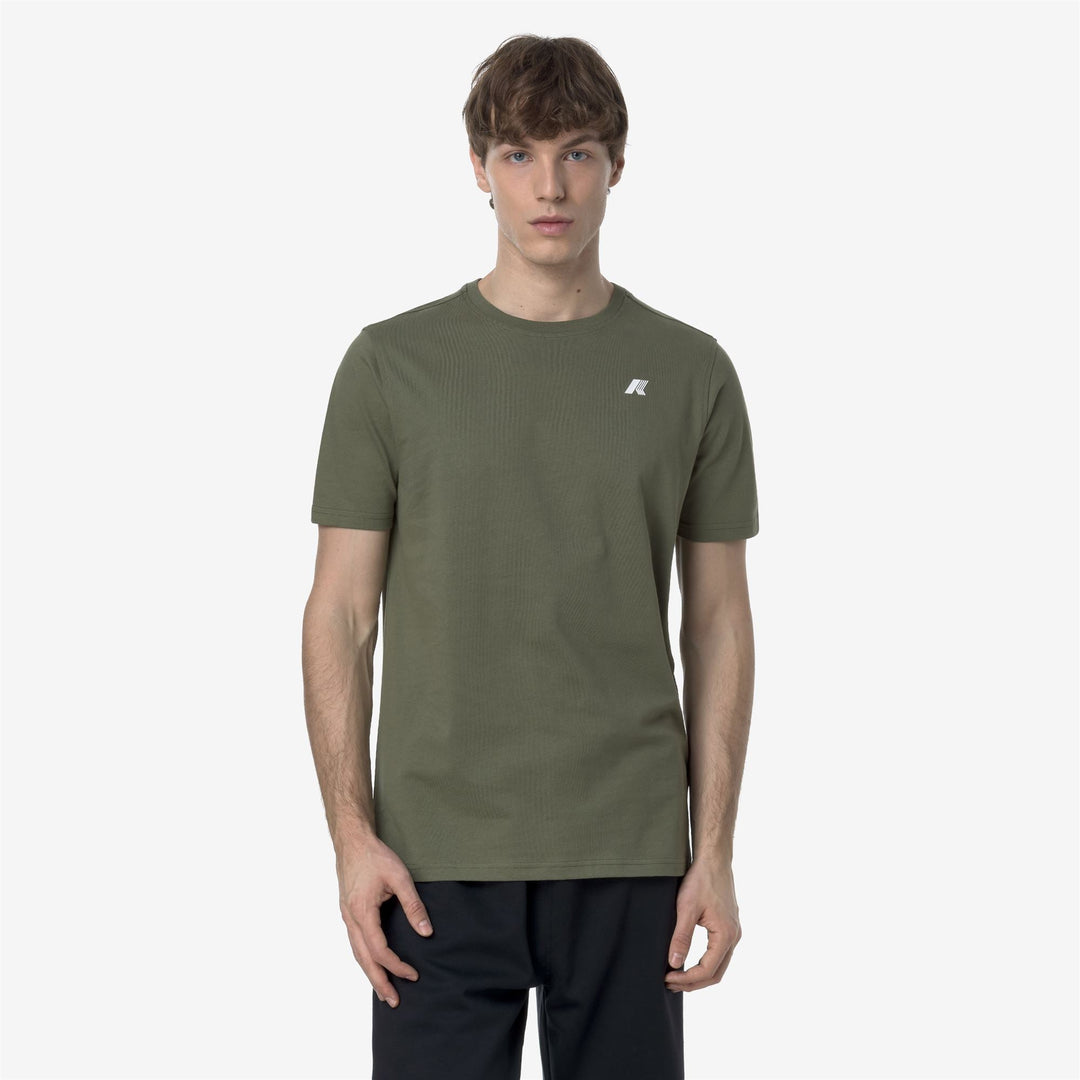 ODOM ASCII CODE JERSEY - T-ShirtsTop - T-Shirt - MAN - GREEN LICHEN