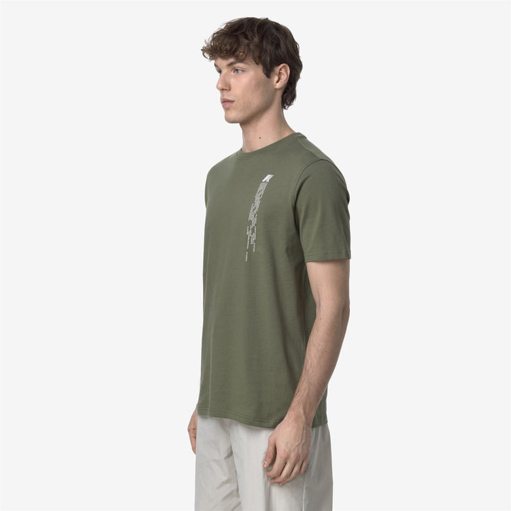 ODOM DIGITAL RAIN JERSEY - T-ShirtsTop - T-Shirt - MAN - GREEN LICHEN