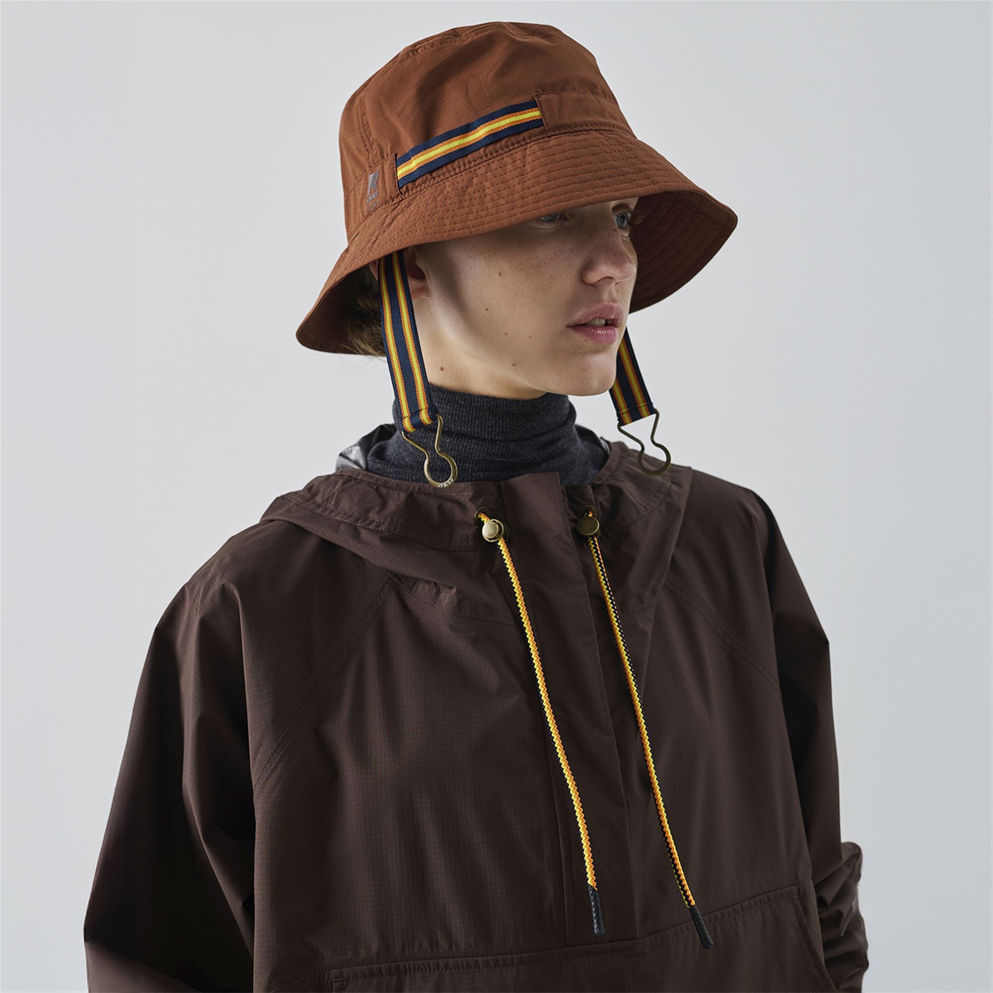 Headwear_UNISEX_SIENNE SOEUR_Hat_Brown Gingerbread - Commercial 4