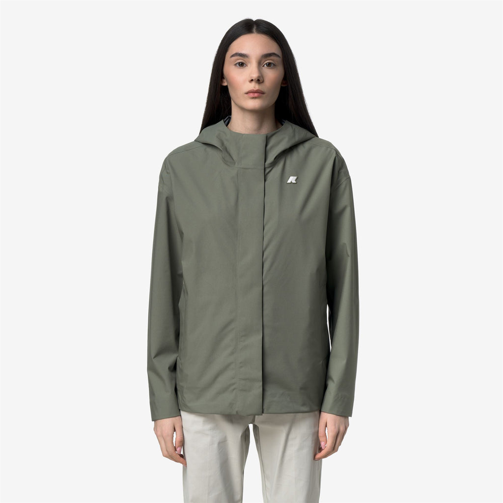 Jackets_Woman_ROSE STRETCH 2L_Short_Green Lichen - Commercial 4