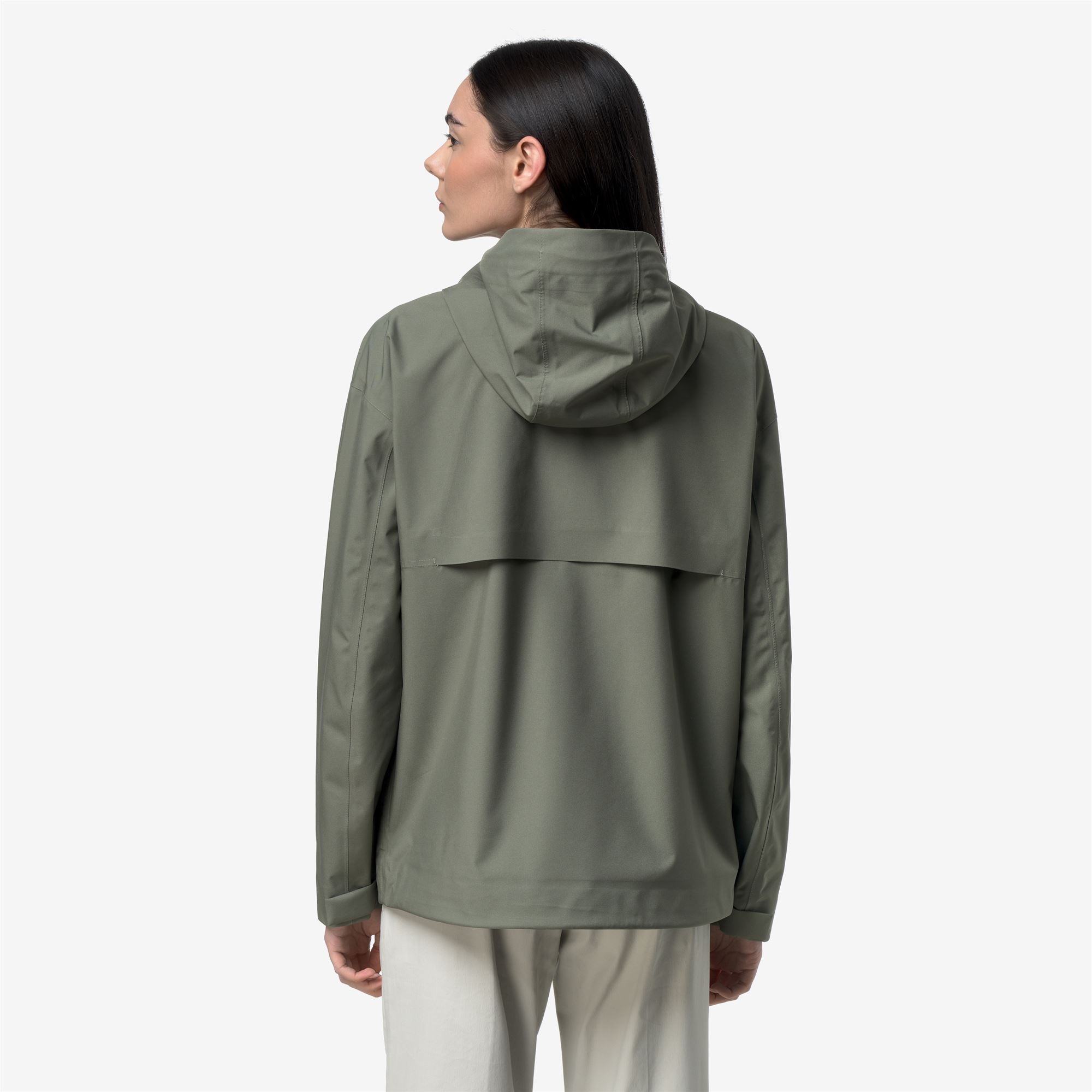 Jackets_Woman_ROSE STRETCH 2L_Short_Green Lichen - Commercial 6