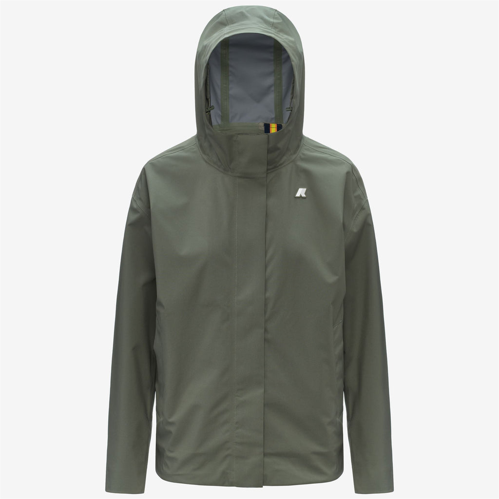 Jackets_Woman_ROSE STRETCH 2L_Short_Green Lichen - Commercial 1