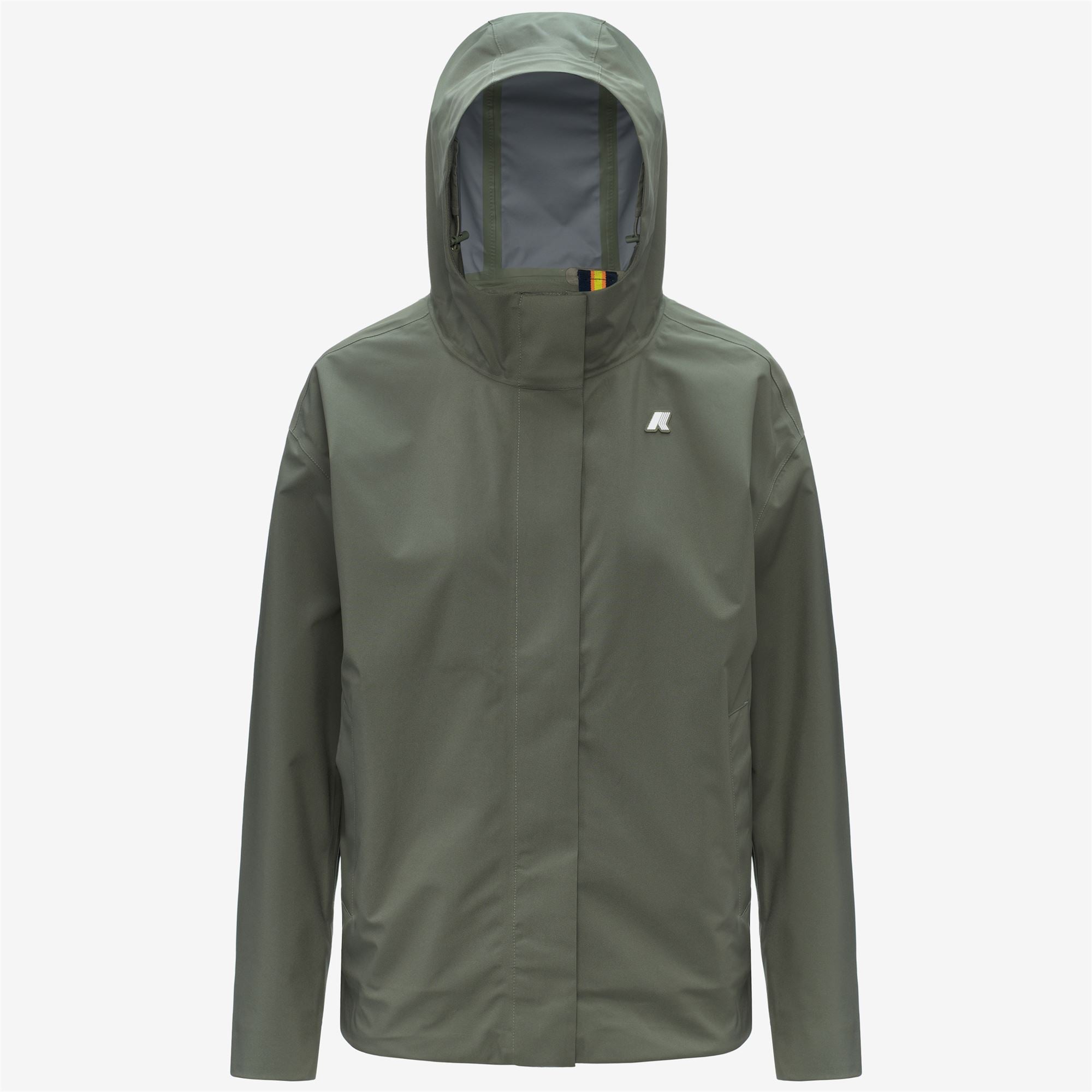 Jackets_Woman_ROSE STRETCH 2L_Short_Green Lichen - Commercial 1