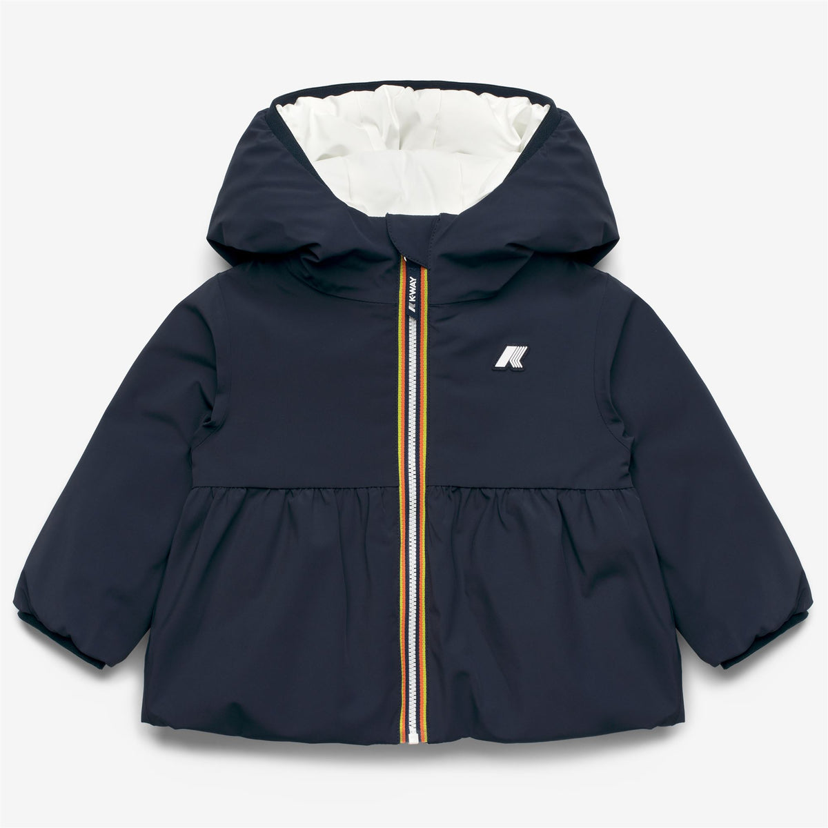 Jackets_GIRL_E. MAELLE ST WARM DOUBLE_Mid_Blue Depth - White Natural - Commercial 1