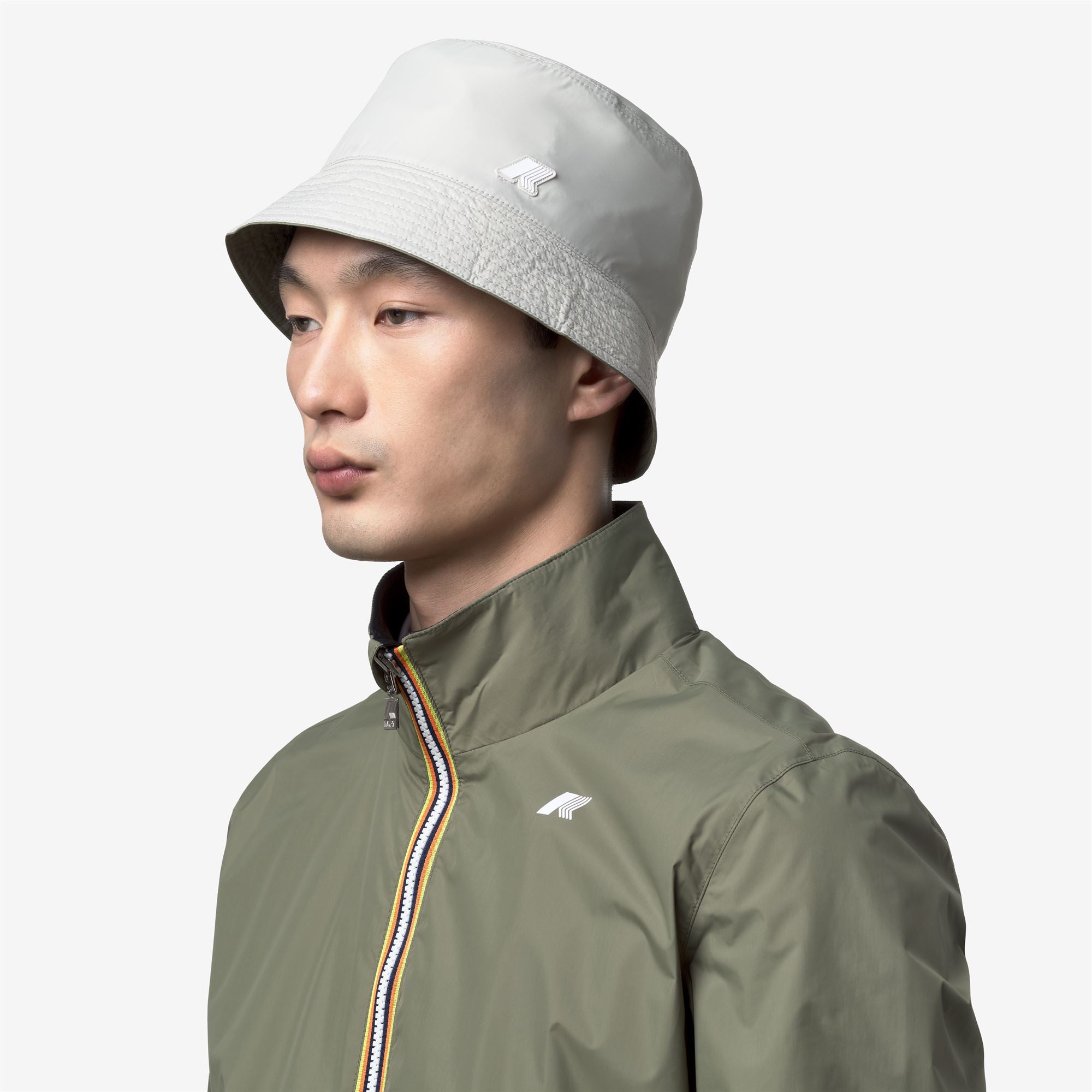 Headwear_Unisex_SHAVIT PLUS DOUBLE_Hat_Green Lichen - BEIGE LT - Commercial 5