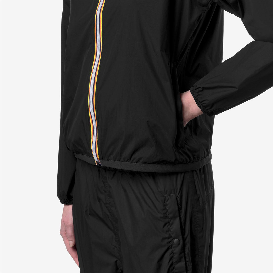 Jackets_WOMAN_LE VRAI 4.0 CLAUDETTE_Mid_Black Pure - Black Pure - DetailDouble