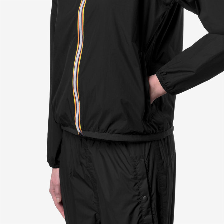 Jackets_WOMAN_LE VRAI 4.0 CLAUDETTE_Mid_Black Pure - Black Pure - DetailDouble