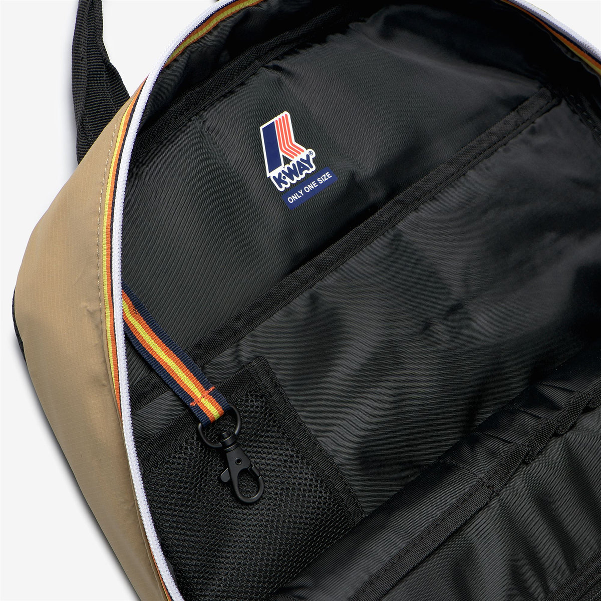 Bags_Unisex_GIZY_Backpack_Beige Khaki - Commercial 3