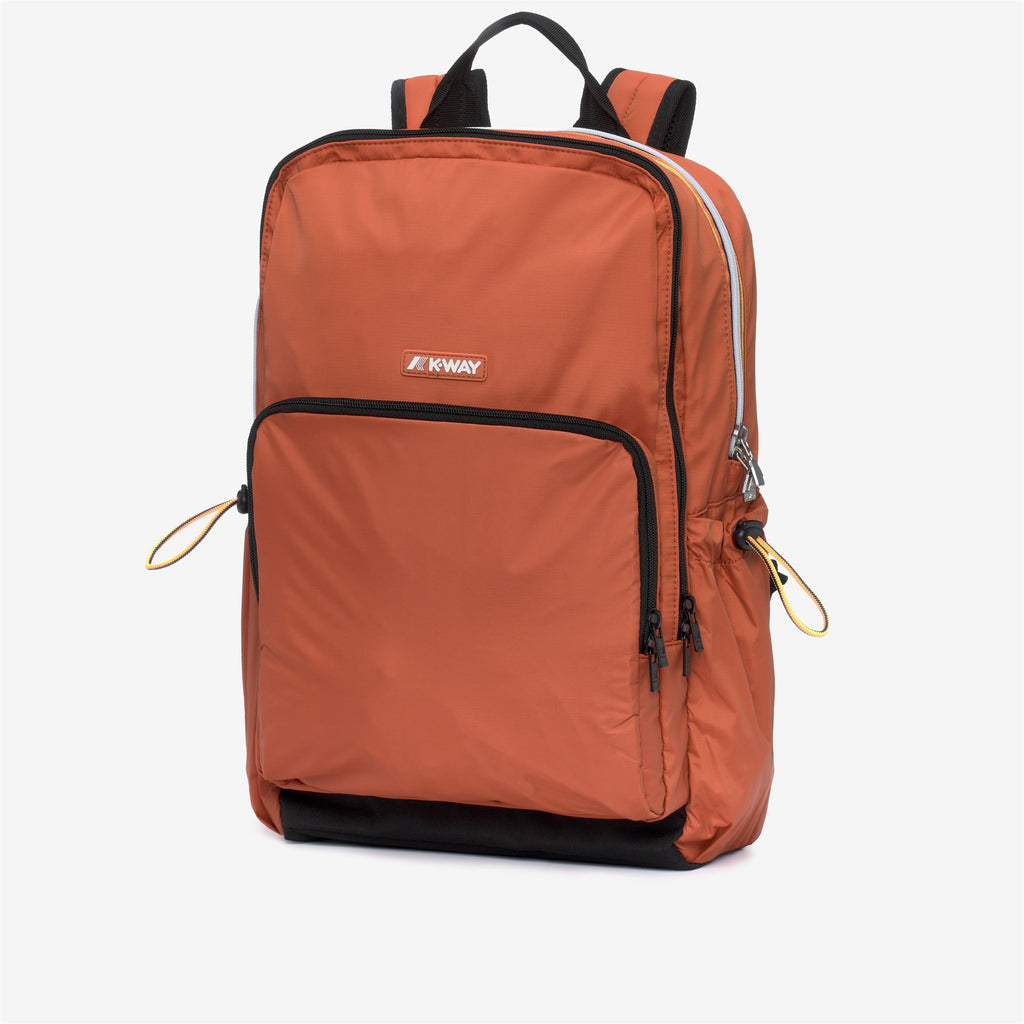 Bags_Unisex_GIZY_Backpack_Orange Brownish - Commercial 2