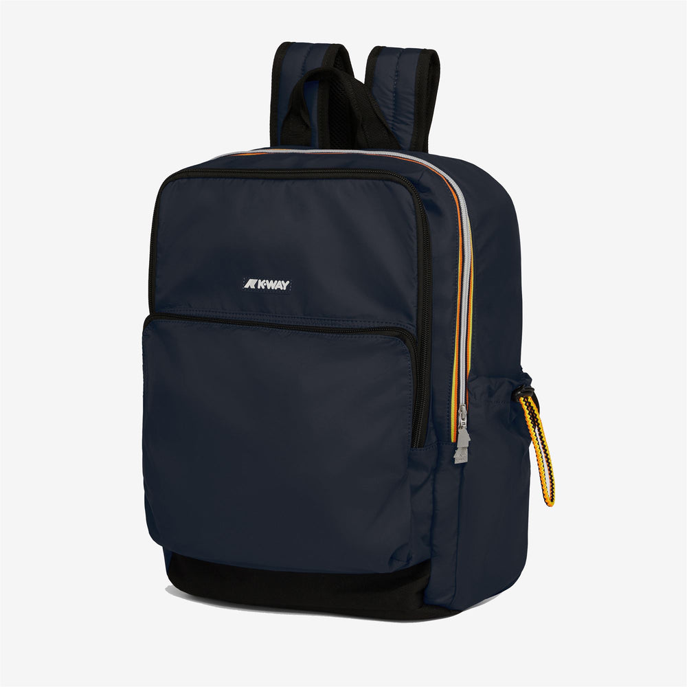 Bags_UNISEX_GIZY_Backpack_Blue Depth - DressedFront
