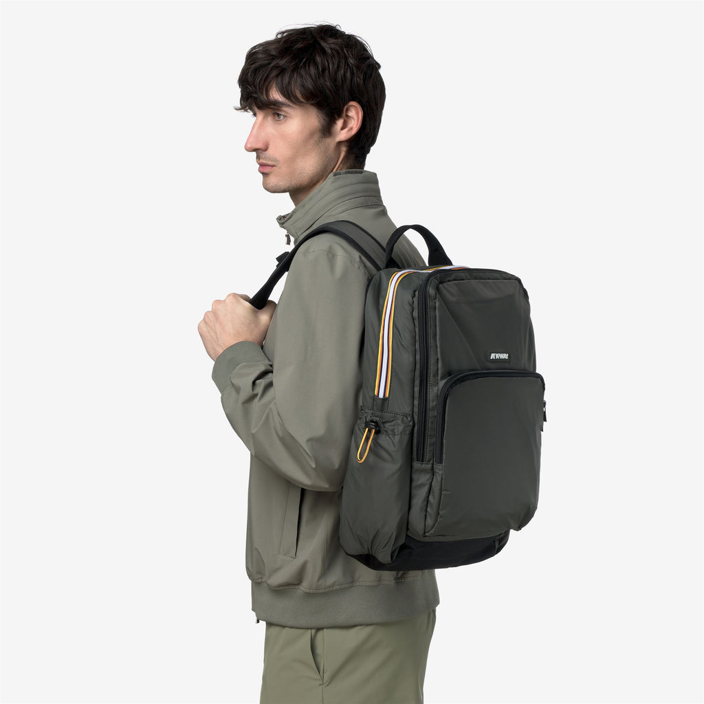 Bags_UNISEX_GIZY_Backpack_GREEN BLACKISH - Commercial 5