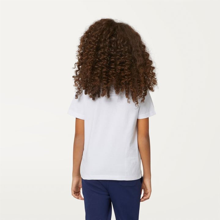 T-Shirts & Top_KID UNISEX_P. LE VRAI 3.0 EDOUARD_T-Shirt_White - DressedFrontDouble