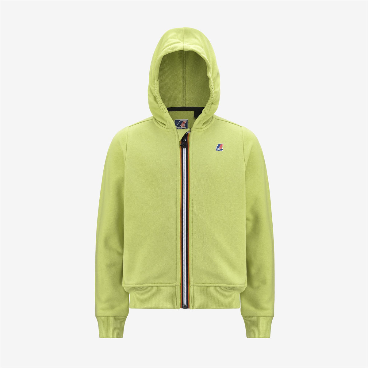 Fleece_KID UNISEX_P. LE VRAI ARNEL POLY COTTON_Jacket_Green Celery - Commercial 1