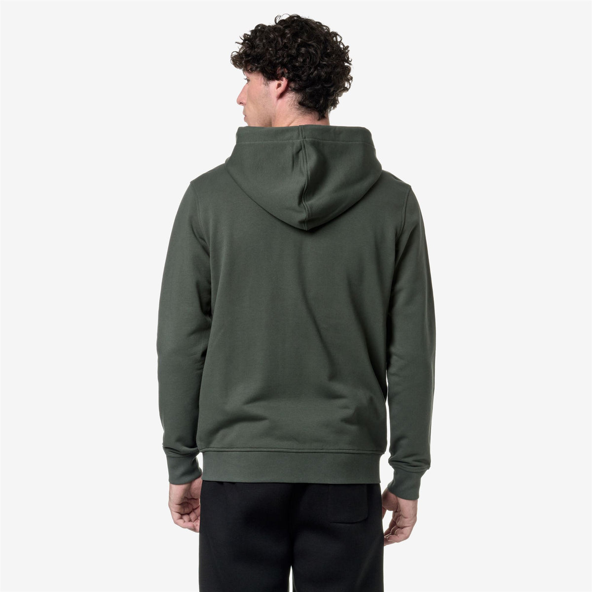 Fleece_MAN_ANTHONY_Jacket_GREEN BLACKISH - Commercial 6