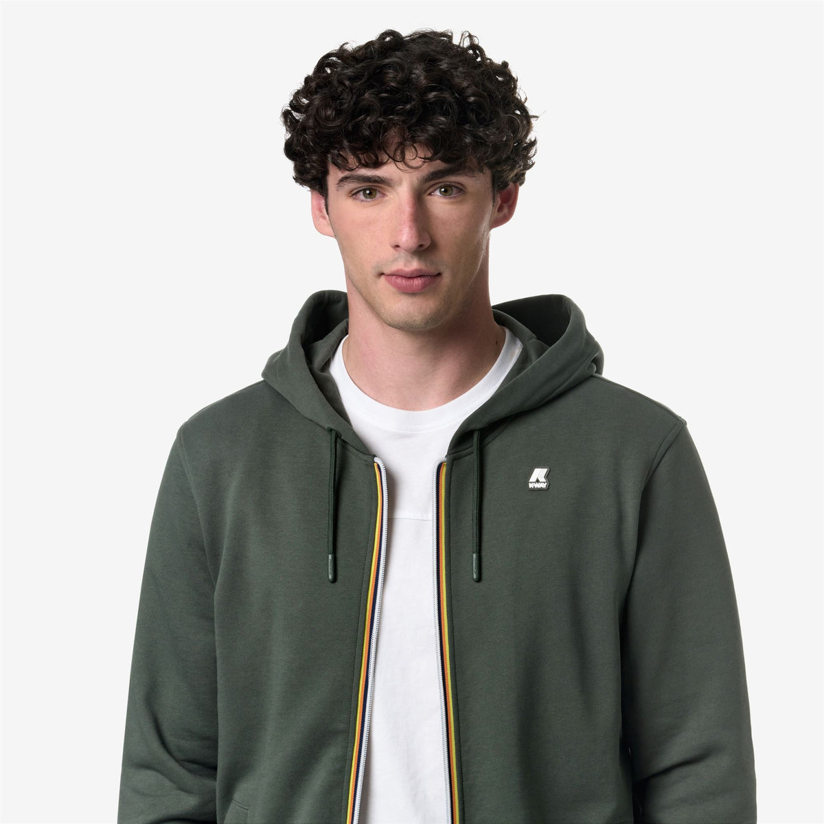 Fleece_MAN_ANTHONY_Jacket_GREEN BLACKISH - Commercial 7