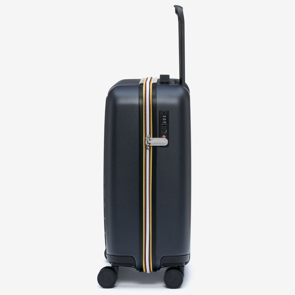 Luggage Bags_Unisex_EUDOXIE LOGO_Trolley_Blue Depth - Commercial 2