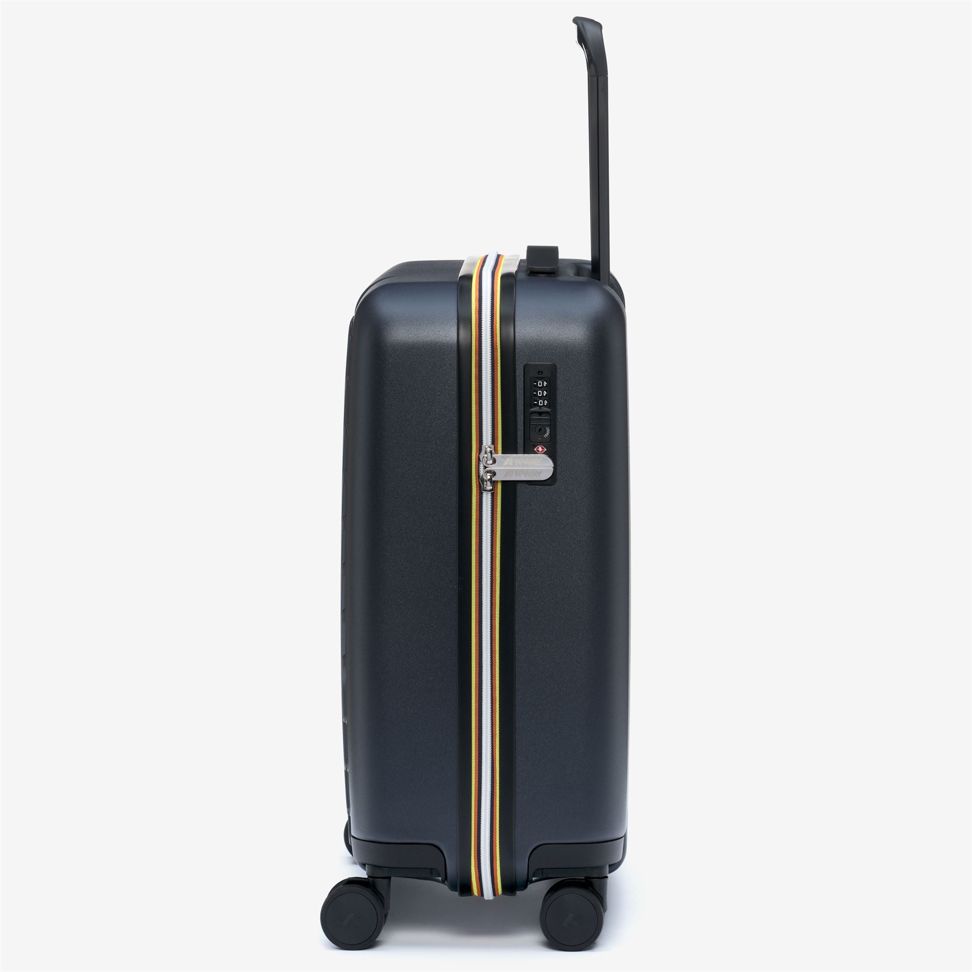 Luggage Bags_Unisex_EUDOXIE LOGO_Trolley_Blue Depth - Commercial 2