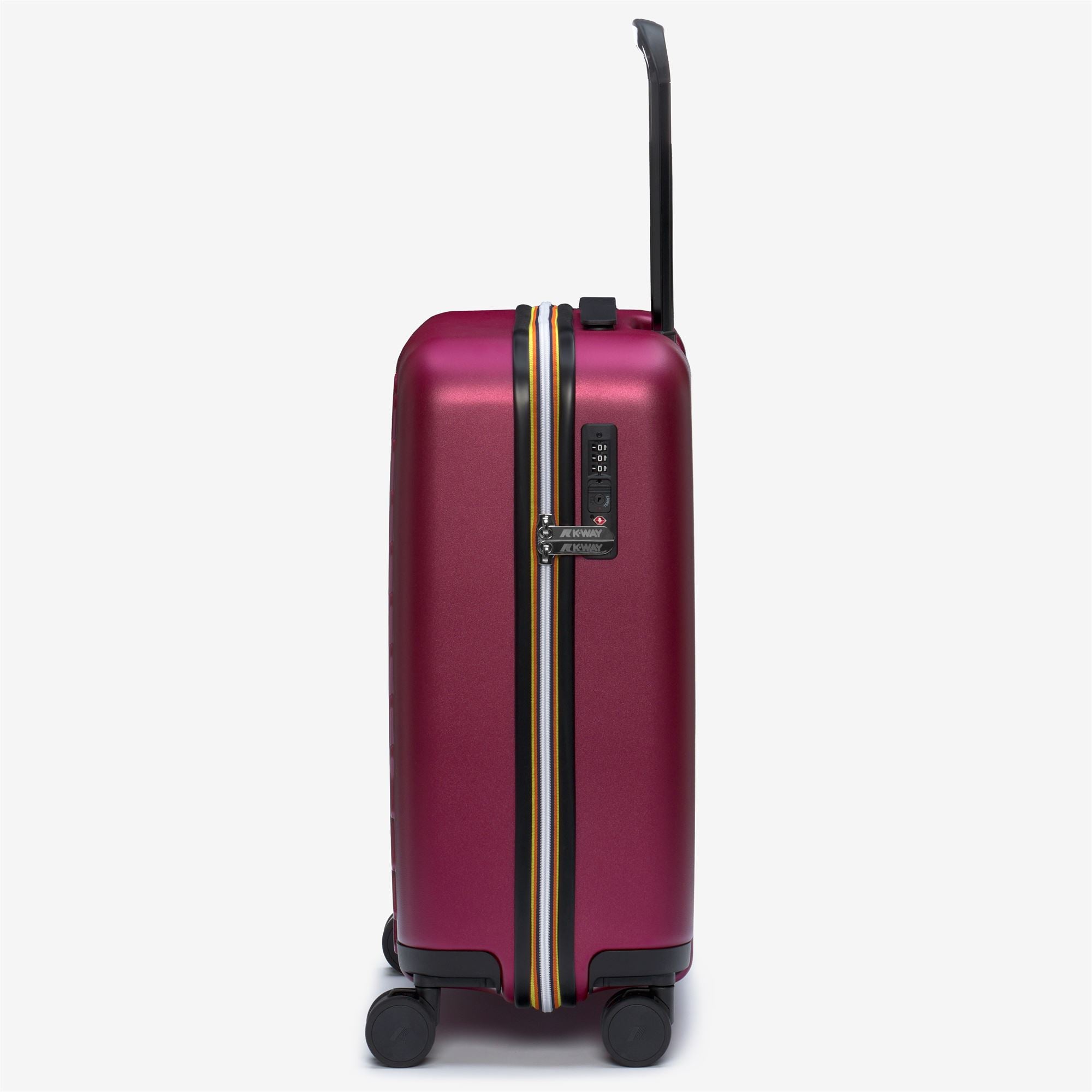 Luggage Bags_Unisex_EUDOXIE LOGO_Trolley_Red Dk - Commercial 2