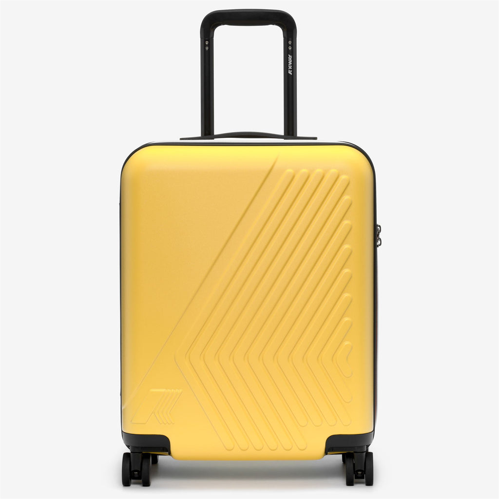 Luggage Bags_Unisex_EUDOXIE LOGO_Trolley_Yellow Dk - Commercial 1