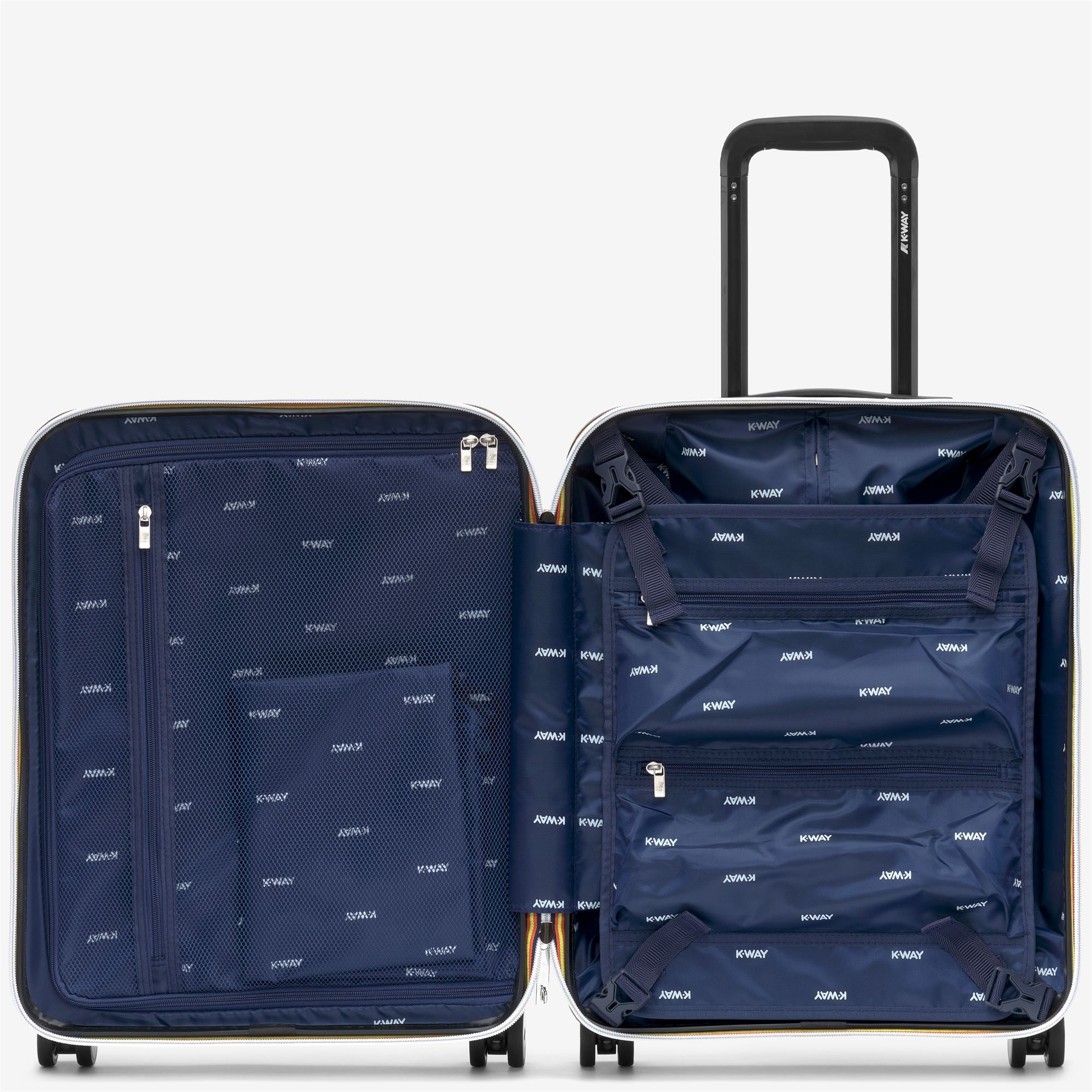 Luggage Bags_Unisex_EUDOXIE LOGO_Trolley_GREEN BLACKISH - Commercial 3