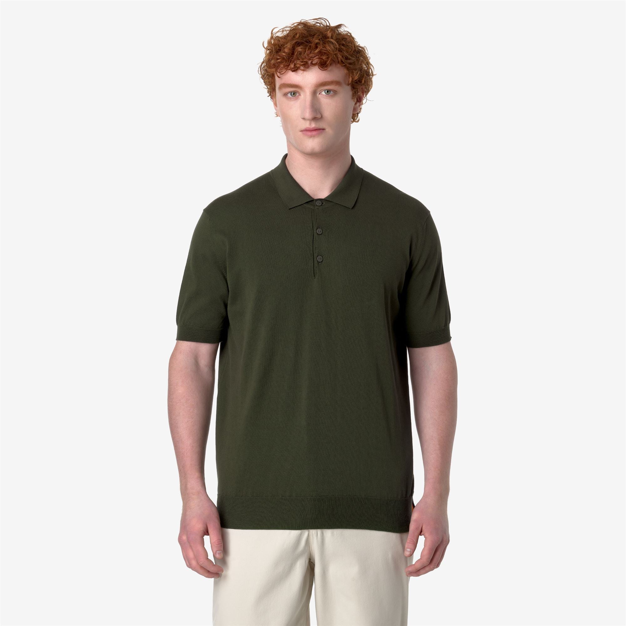 Knitwear_MAN_PLEYNE_Polo_Green Africa - Commercial 4