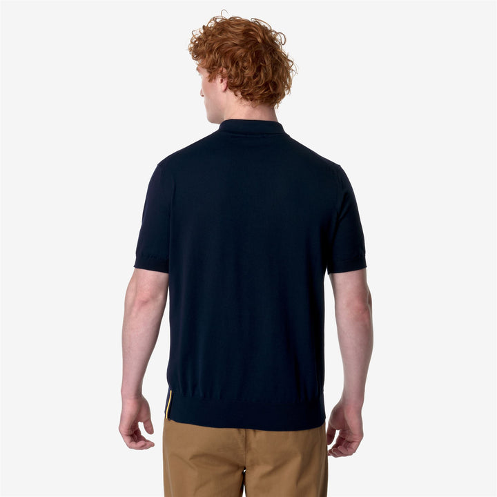 Knitwear_MAN_PLEYNE_Polo_Blue Depth - DressedFrontDouble