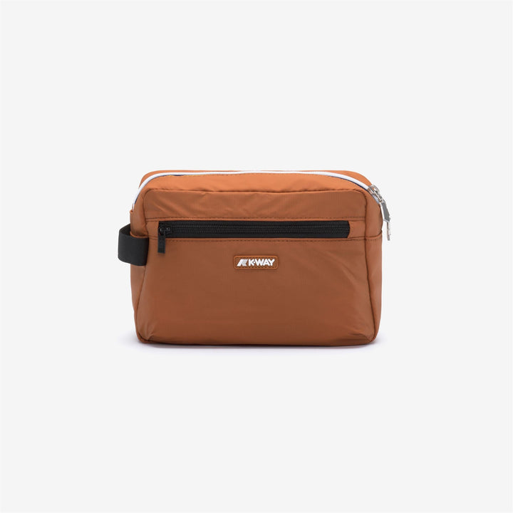 DEMU - Small Accessories - BEAUTY CASE - UNISEX - Orange Adobe