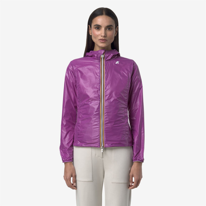 LILY PLUS.2 REVERSIBLE - Jackets - Short - WOMAN - BEIGE LT-VIOLET