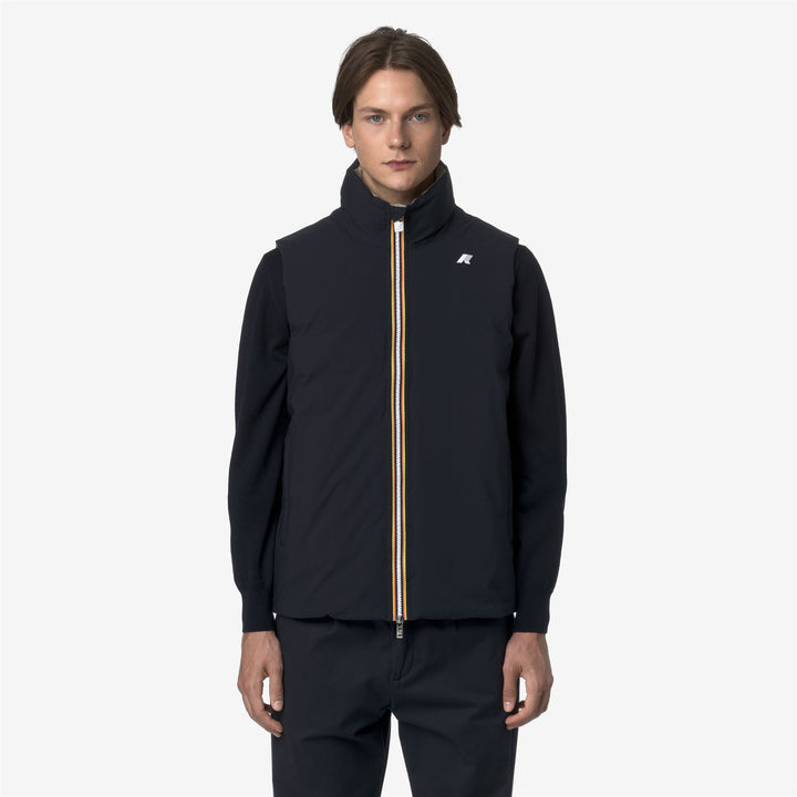 Jackets_MAN_VALEN ST THERMO DOUBLE_Short_Blue Depth - Green Oak - DressedBack