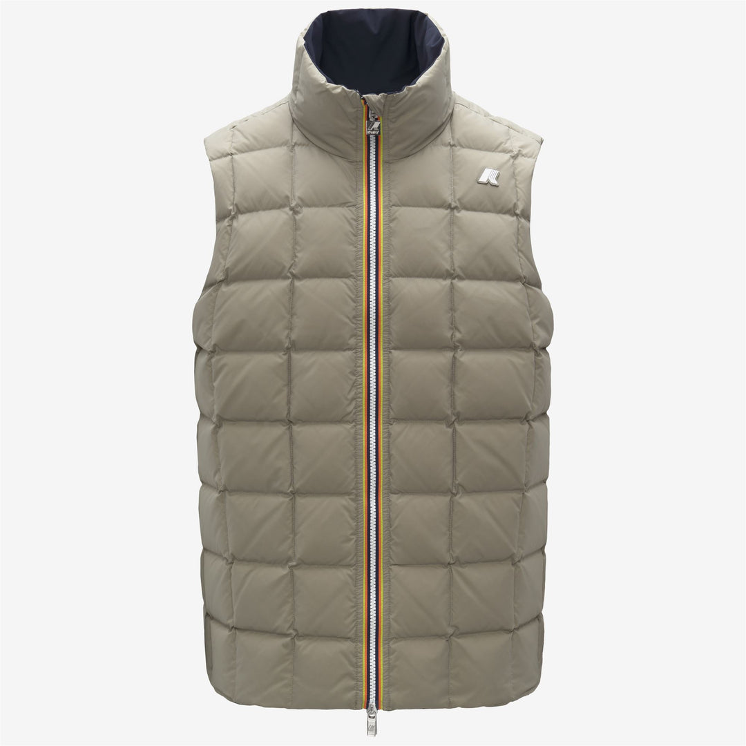 Jackets_MAN_VALEN ST THERMO DOUBLE_Short_Blue Depth - Green Oak - DressedFront