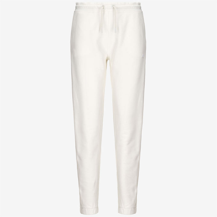 Pants_WOMAN_GINEVRETTE FLEECE PEACH_Sport Trousers_White Gardenia - Photo