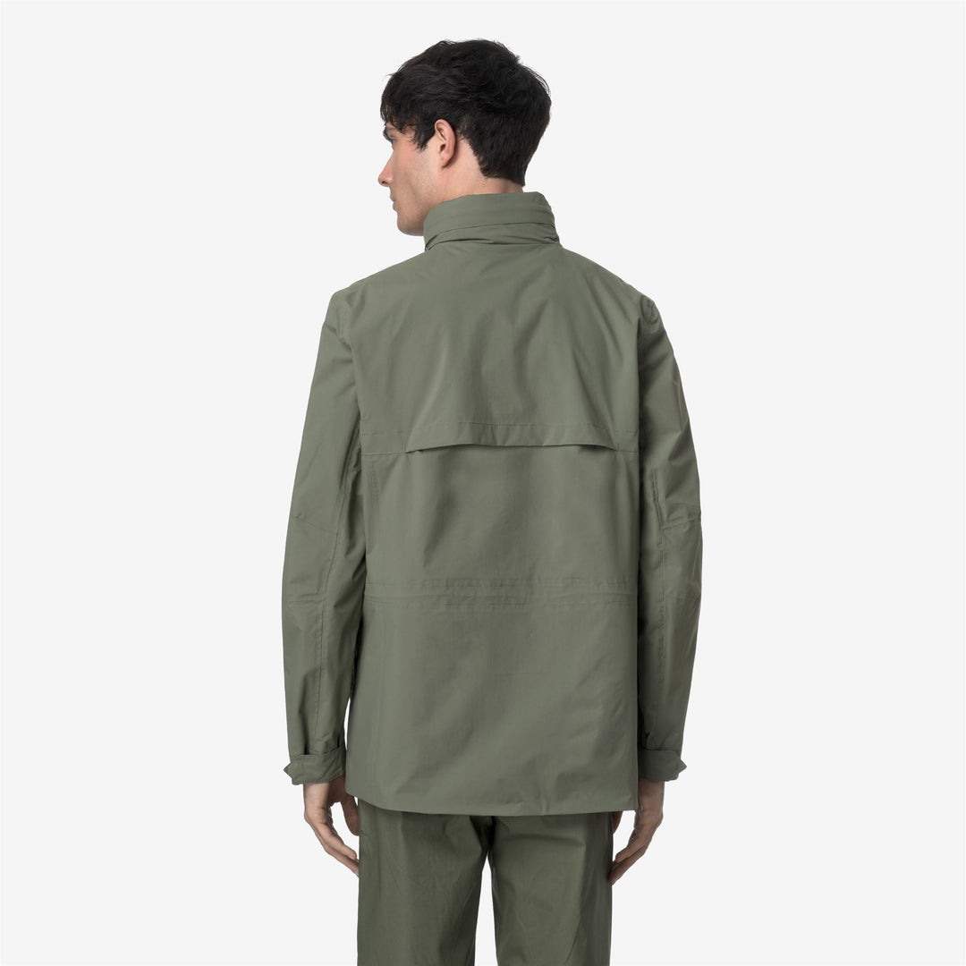 MANUEL OTTOMAN - Jackets - Mid - MAN - GREEN LICHEN