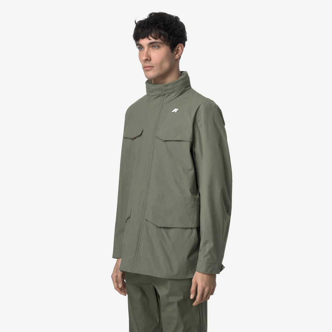 MANUEL OTTOMAN - Jackets - Mid - MAN - GREEN LICHEN