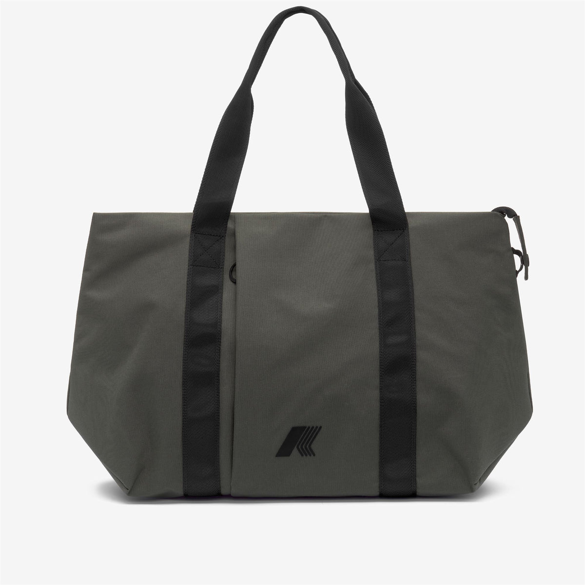 Bags_UNISEX_CLARABELLE_Tote Bag_GREEN BLACKISH - Commercial 1