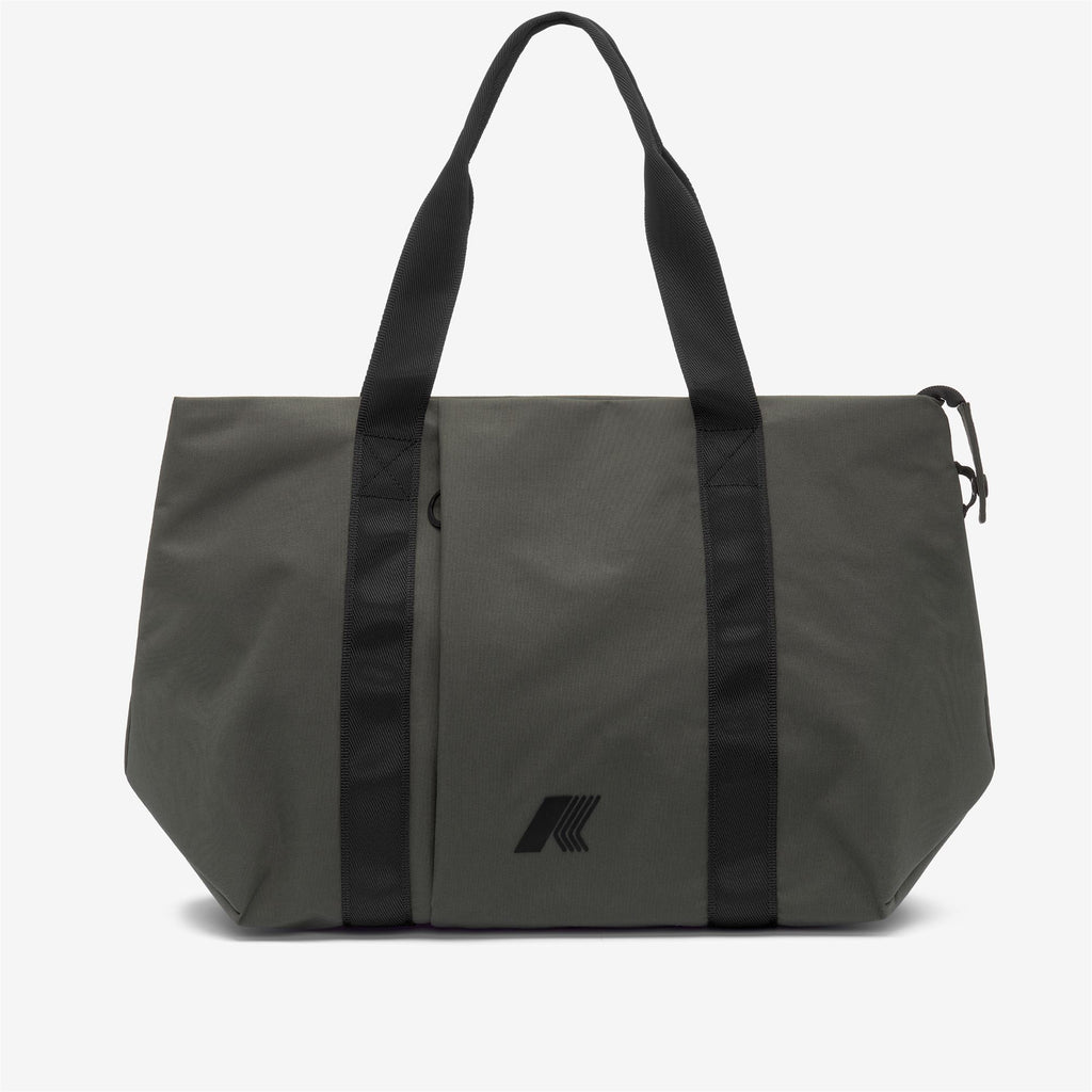 Bags_UNISEX_CLARABELLE_Tote Bag_GREEN BLACKISH - Commercial 1