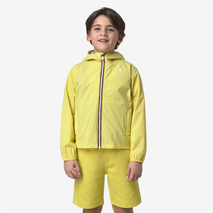 P. JACK STRETCH NYLON JERSEY - Jackets - Short - BOY - GREEN ACACIA