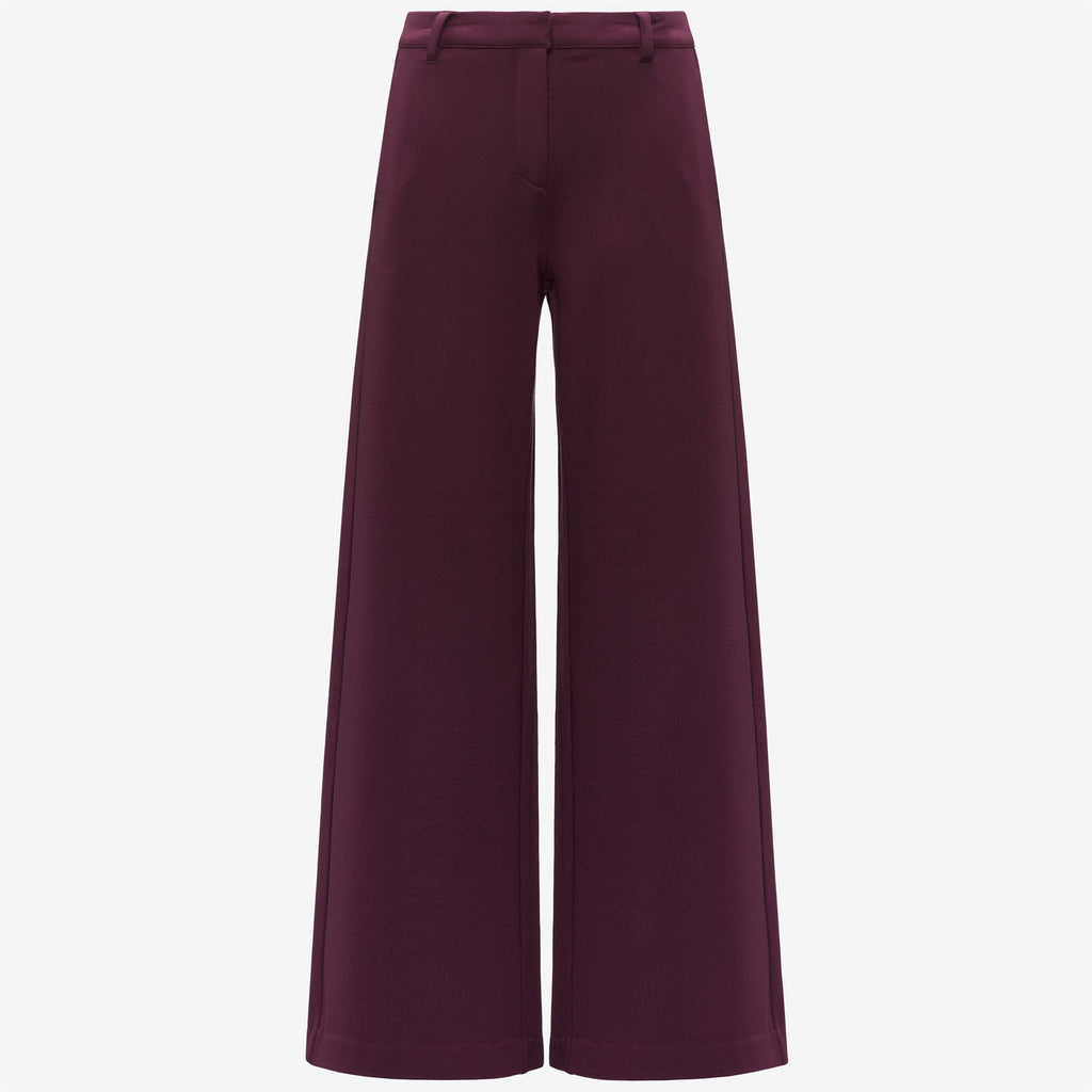 Pants_Woman_JALLE FLEECE_Sport Trousers_Violet Mauve Wine - Commercial 1