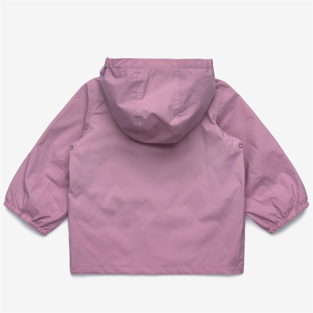 Jackets_Kid unisex_E. JACK STRETCH NYLON JERSEY_Short_Violet Glicine - DressedFront