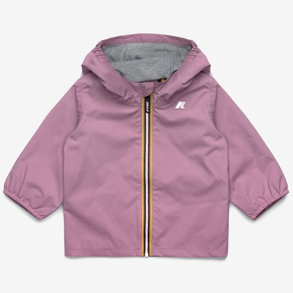 Jackets_Kid unisex_E. JACK STRETCH NYLON JERSEY_Short_Violet Glicine - Commercial 1