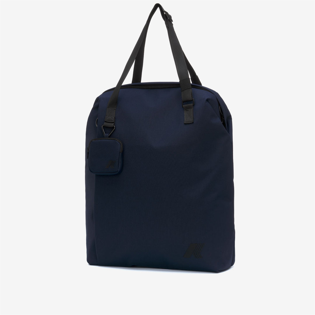 Bags_UNISEX_NAHEL_Shopping Bag_Blue Depth - DressedFront