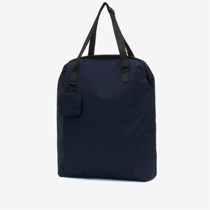 Bags_UNISEX_NAHEL_Shopping Bag_Blue Depth - DressedFront