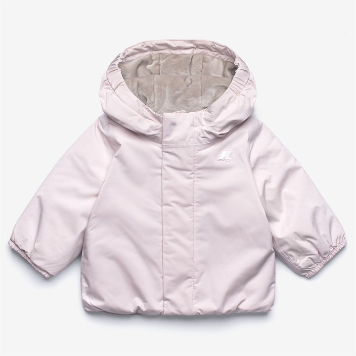 E. JACK SOFT TOUCH MARMOTTA - Jackets - Short - KID UNISEX - Rose Hushed-Grey Goat